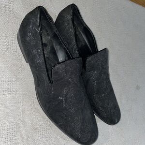 Aldo Men’s Tuxedo Shoes Size 12 M Black Sparkle Going Out Party